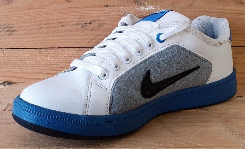 Nike Vintage Low Leather/Textile Trainers UK8/US9/EU42.5 376533-116 White/Blue