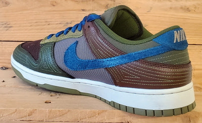Nike Dunk Cacao Low Textile Trainers UK11/US12/EU46 DR0159-200 Green/Brown