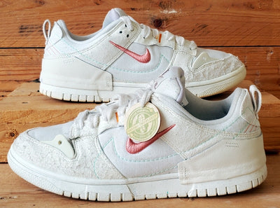 Nike Dunk Disrupt 2 Low Canvas Trainers UK6/US8.5/EU40 DH4402-100 Pale Ivory