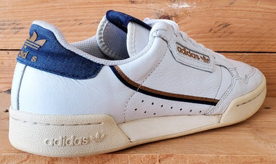 Adidas Continental 80 Low Leather Trainers UK8/US8.5/EU42 FV8280 White