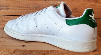 Adidas Stan Smith Low Leather Trainers UK9.5/US10/EU44 M20324 White/Green