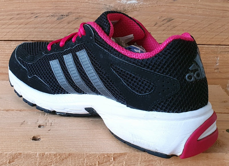 Adidas Duramo Running Textile Trainers AQ6309 Black/Pink UK4/US5.5/EU36.5