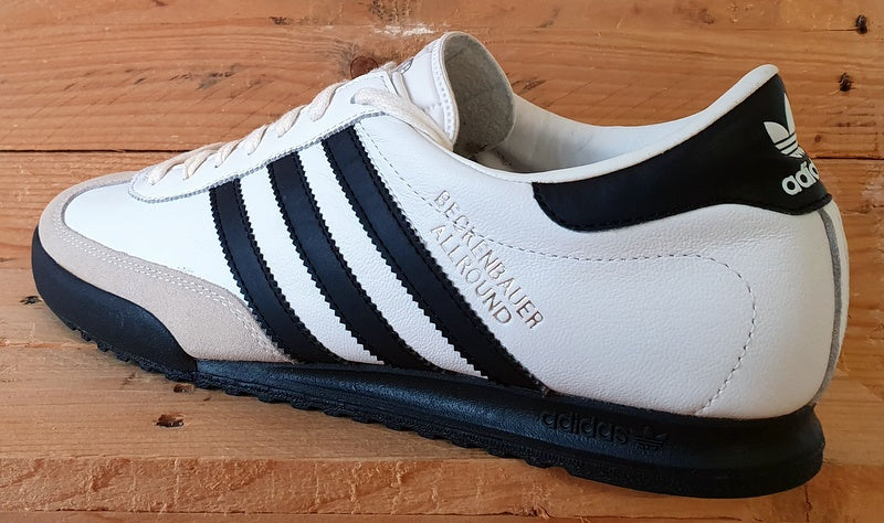 Adidas Beckenbauer Low Leather/Suede Trainers UK11/US11.5/EU46 663536 White/Blk