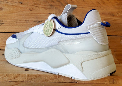 Puma RS-X Tech Low Textile Trainers UK9/US10/EU43 369329-03 White/Blue