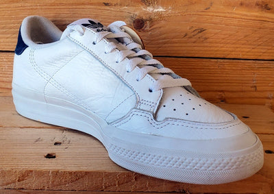 Adidas Continental Vulc Low Leather Trainers UK8/US8.5/EU42 EG4588 White