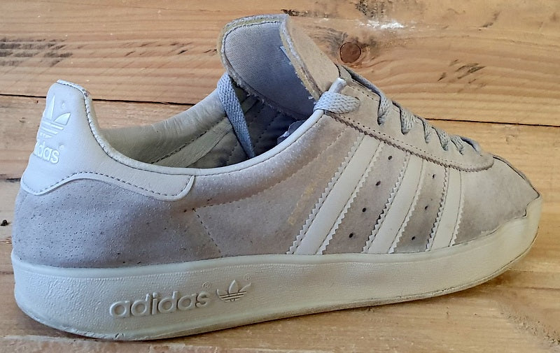 Adidas Original Broomfield Low Suede Trainers UK7 US7.5 EU40.5 EE5711 Raw White VintageTrainers