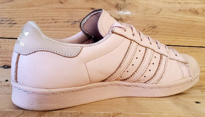 Adidas Superstar Low Leather Trainers UK8/US9.5/EU42 CP9722 Vapor Pink