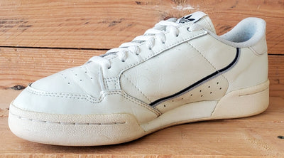 Adidas Continental 80 Low Leather Trainers UK7/US7.5/EU40.5 F99721 Off White