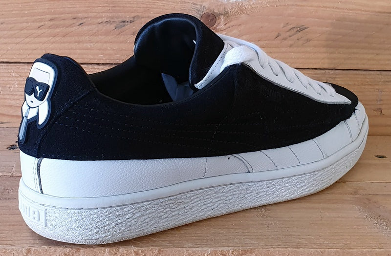 Puma Suede Classic Karl 2 Low Trainers UK7/US8/EU40.5 368071 01 Black/White