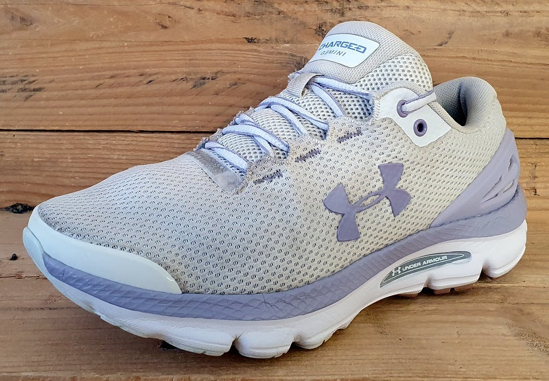 Under Armour Charged Gemini Trainers UK5/US7.5/EU38.5 3023277-108 Cream/Lilac