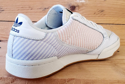 Adidas Continental 80 Seersucker Trainers UK5.5/US6/EU38.5 EG7922 White/Multi