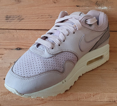 Nike Air Max 1 Low leather Trainers UK6/US7/EU40 859554-600 Pinnacle Artic Pink