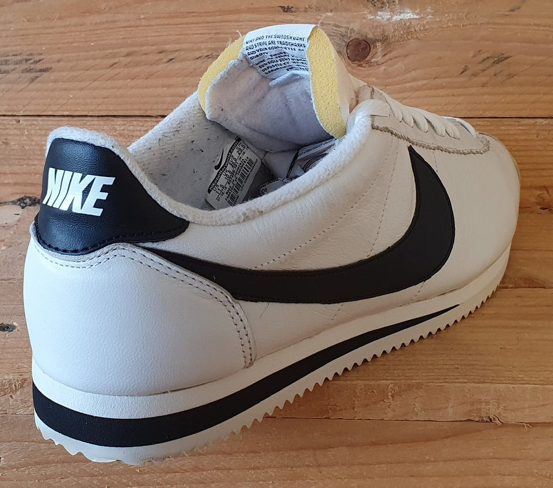 Nike Cortez Premium Low Leather Trainers UK10.5/US11.5/EU45.5 807480-101 White