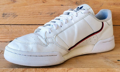 Adidas Continental 80 Vegan Low Leather Trainers UK9/US9.5/EU43 FX2336 White