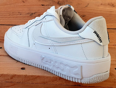 Nike Air Force 1 Low Fontanka Trainers UK6/US8.5/EU40 DH1290-100 Triple White