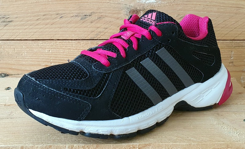 Adidas Duramo Running Textile Trainers AQ6309 Black/Pink UK4/US5.5/EU36.5