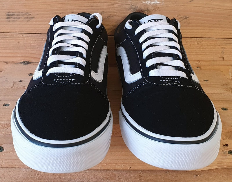 Vans Off The Wall Low Canvas/Suede Trainers UK9.5/US10.5/EU44 751505 Black/White