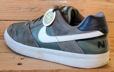 Nike SB Delta Force Low Leather Trainers UK7/US8/EU41 942237-200 Green/White