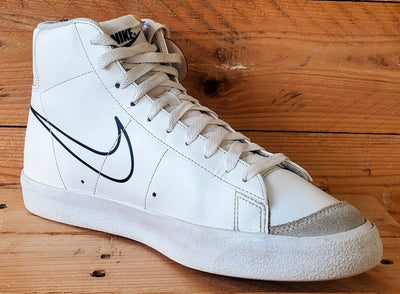 Nike Blazer 77 Multi Swoosh Mid Leather Trainers UK8/US9/EU42.5 FN7809-100 White