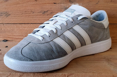 Adidas Originals Jogger Low Suede Trainers UK8/US8.5/EU42 EF5740 Grey/White