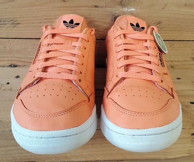 Adidas Continental 80 Low Leather Trainers UK7.5/US8/EU41 CG7124 Easy Orange