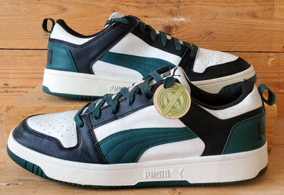 Puma Rebound Layup Low Leather Trainers UK10/US11/EU44.5 369866-25 White/Black