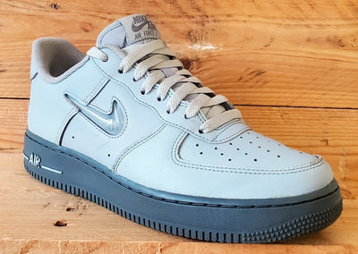 Nike Air Force 1 Jewel Leather Trainers UK6.5/US7.5/EU40.5 HM0621-001 Wolf Grey