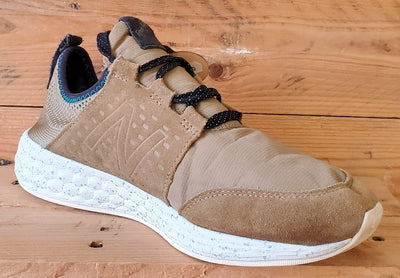 New Balance Fresh Foam Low Textile/Suede Trainers UK10/US10.5/E44.5 MCRUZN Brown