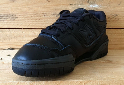 New Balance 550 Low Leather Trainers UK4.5/US5/EU37.5 GSB550BB Triple Black