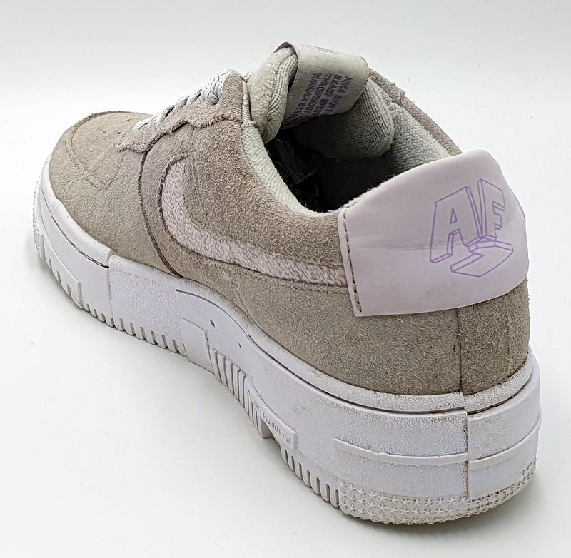 Nike Air Force 1 Pixel Suede Trainers DN5058-001 Photon Dust UK4/US6.5/EU37.5