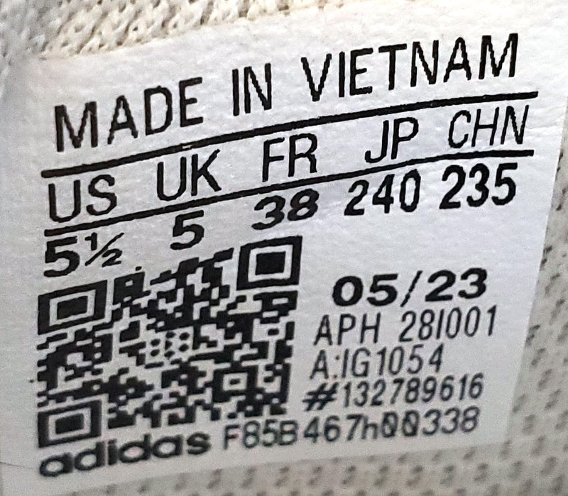 Adidas Drop Step Low Leather Trainers UK5/US5.5/EU38 IG1054 White/Grey