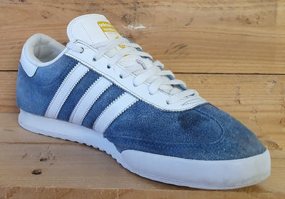 Adidas Originals Beckenbauer Low Suede Trainers UK8/UK8.5/EU42 B34800 Blue