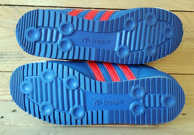Adidas Originals Dragon Low Textile Trainers UK4/US4.5/EU36.5 G20816 Blue/Red
