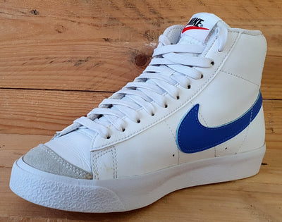 Nike Blazer 77 Mid Leather Trainers UK4/US4.5Y/EU36.5 DA4086-117 White/Red/Blue