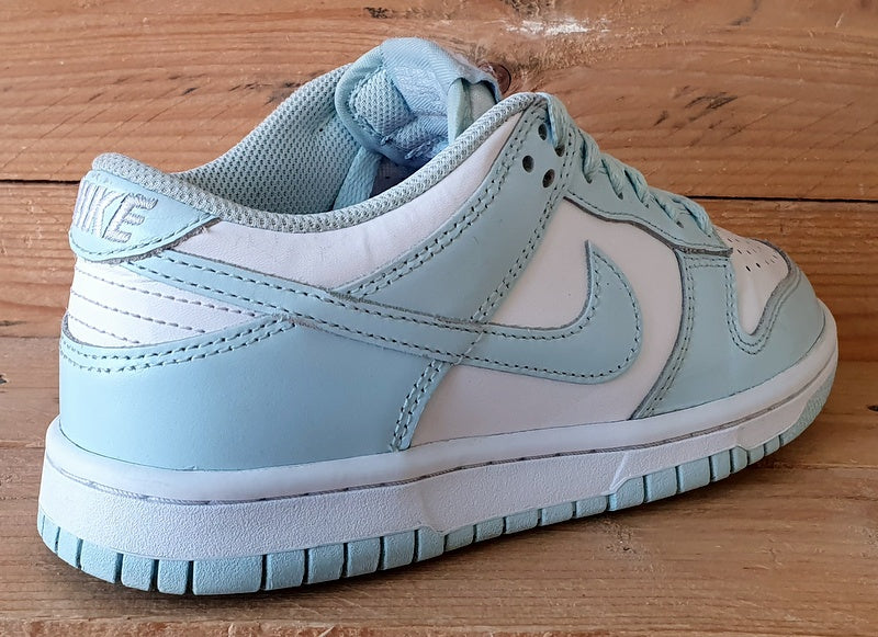 Nike Dunk Low GS Leather Trainers UK3.5/US4Y/EU36 FB9109-105 Glacier Blue