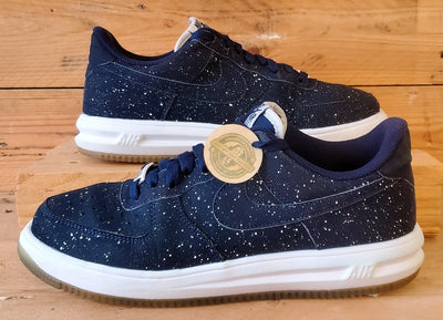 Nike Lunar Force 1 Low Trainers UK7.5/US8.5/EU42 654256-402 Blue Space/Speckle