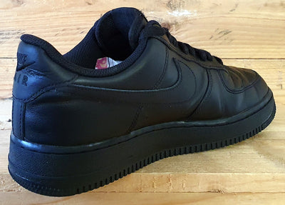 Nike Air Force 1 07' Low Trainers UK7.5/US8.5/EU42 CW2288-001 Triple Black