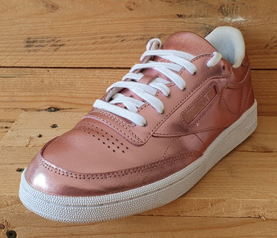 Reebok Club C 85 Low Leather Trainers UK7/US9.5/EU40.5 CN0512 Pink Shine