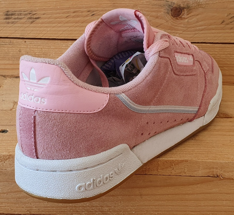 Adidas Continental 80 popular Sneaker Rare Pink Leather Low Top Athletic Shoe Sz. 11