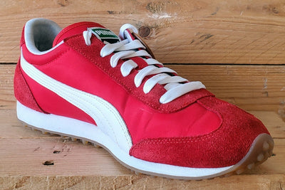 Puma Whirlwind Low Textile Trainers UK8/US9/EU42 351293-88 Red/White/Gum
