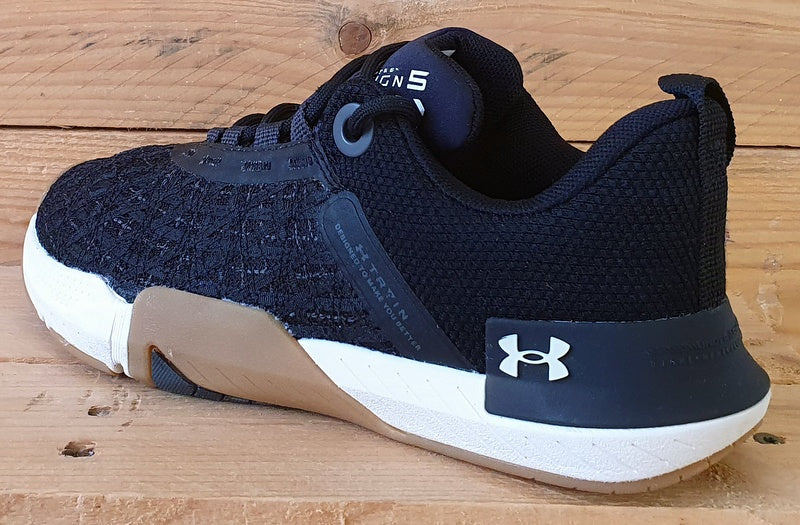 Under Armour Tribase Reign 5 Textile Trainers UK3/US5.5/EU36 3026022-001 Black