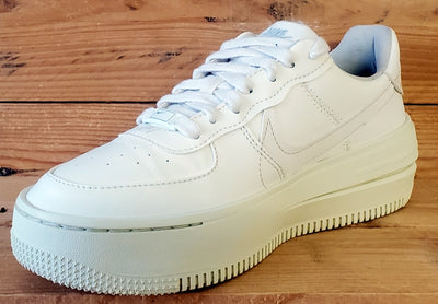 Nike Air Force 1 PLT.AF.ORM Low Leather Trainers UK5/US7.5/E38.5 DJ9946-104 Sail