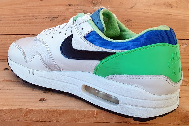 Nike Air Max 1 DNA CH Low Leather Trainers UK8/US9/EU42.5 AR3863-100 Green Royal