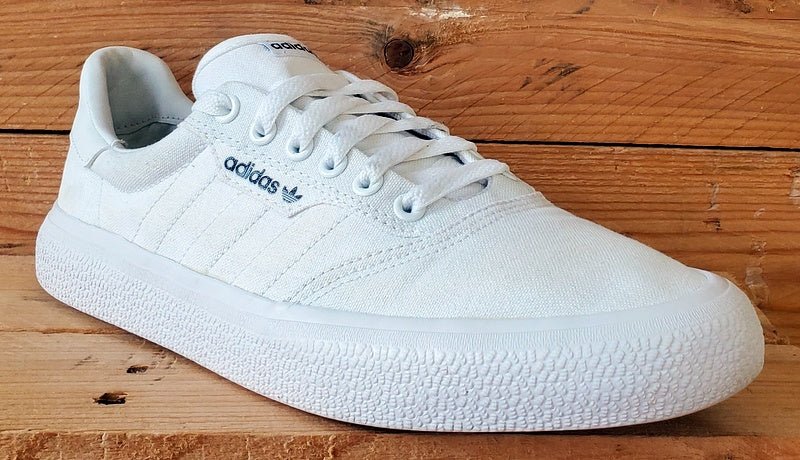 Adidas Originals 3MC Low Canvas Trainers UK9.5/US10/EU44 B22705 Triple White