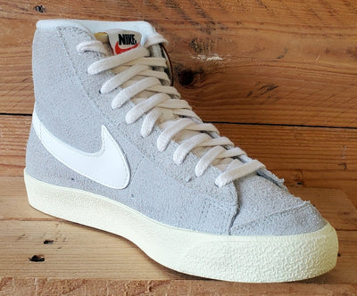 Nike Blazer 77 Mid Suede Trainers UK4/US6.5/EU37.5 DV7006-001 Grey/Light Bone