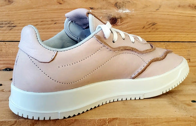 Adidas SC Premiere Low Leather Trainers UK5.5/US6/EU38.5 EH1093 Raw White/Pink