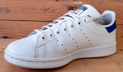 Adidas Stan Smith Low Leather Trainers UK5.5/US6/EU38.5 S74778 White/Blue