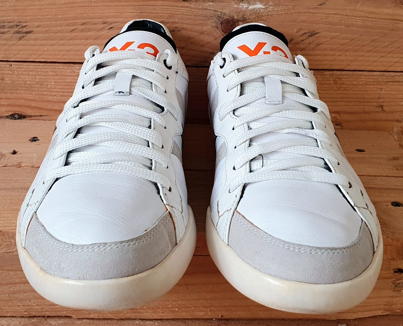 Adidas Y-3 Yohji Yamamoto Low Leather Trainers UK8.5/US9/EU42.5 U4299 White