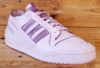 Adidas Forum 84 Minimalist Low Leather Trainers UK11/US11.5/EU46 FY8277 Pink 