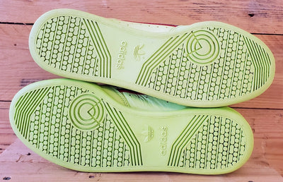 Adidas Continental 80 Leather Trainers UK9.5/US10/EU44 B41675 Semi Frozen Yellow